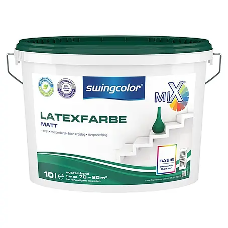 swingcolor Mix Latexfarbe Basis 2