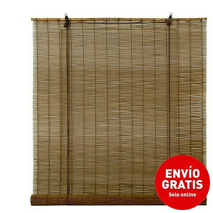 Estor enrollable Ocres - An x Al: 120 x 175 cm, Castaño - Imagen de campaña
