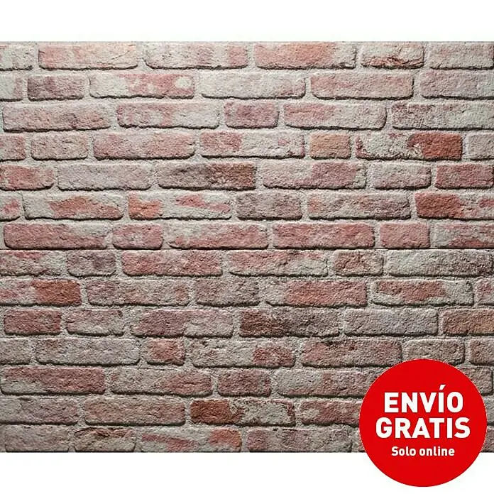 Revestimiento de pared decorativo Ultra light loft - 120 x 50 cm, Blanco, Estructurado - Imagen de campaña