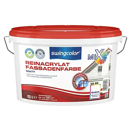 swingcolor Mix Reinacrylat-Fassadenfarbe