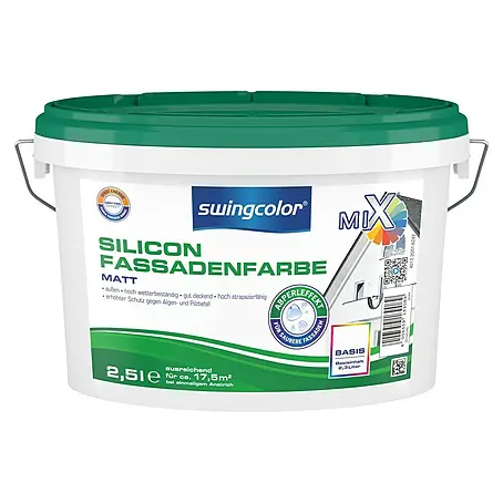 swingcolor Mix Silikon-Fassadenfarbe