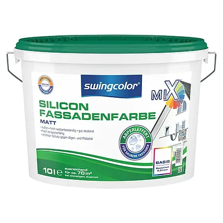 swingcolor Mix Silikon-Fassadenfarbe