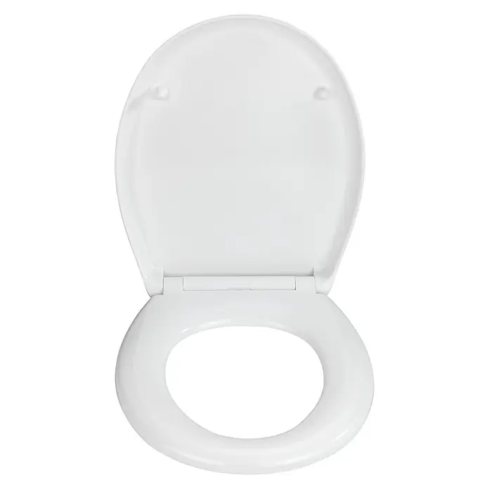 Camargue WC-Sitz Modena - Mit Absenkautomatik, Duroplast, Weiß - Vorderansicht