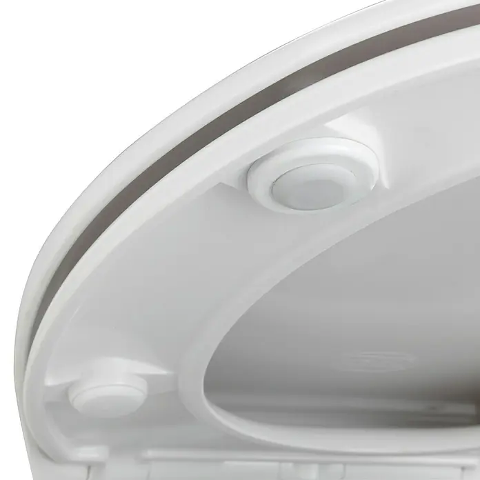 Camargue WC-Sitz Modena - Mit Absenkautomatik, Duroplast, Weiß - Detailaufnahme
