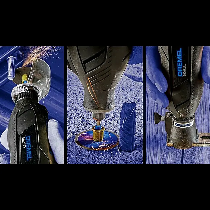 Dremel Multiherramienta de batería 8260 - 12 V, 3 Ah, Número de revoluciones de marcha en vacío: 5.000 r.p.m. - 30.000 r.p.m. - Dremel 8260 12V Brushless Smart Cordless Rotary Tool |  Bluetooth Connected | Brushless Motor