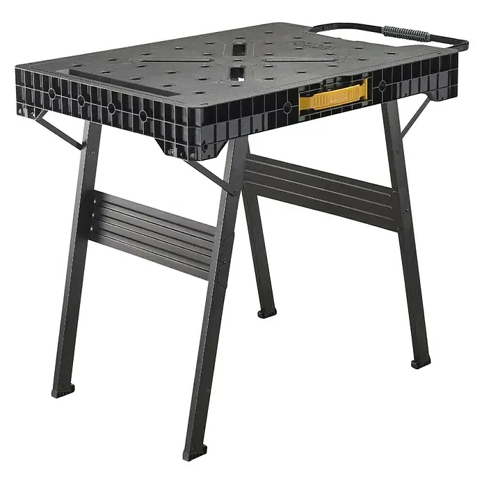 Stanley Sklopivi radni stol Fatmax - D x Š x V: 11 x 85 x 60,5 cm, Nosivost: 455 kg - Dijagonalni pogled