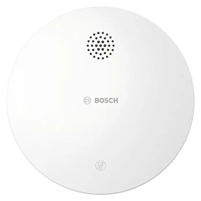 Bosch Smart Home Rauchwarnmelder - Batterielaufzeit: 0 Jahre - 5 Jahre, Alarmsignal: 85 dB - Vorderansicht