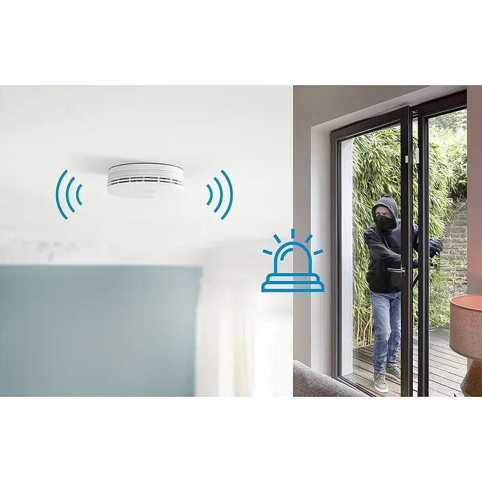 Bosch Smart Home Rauchwarnmelder - Batterielaufzeit: 0 Jahre - 5 Jahre, Alarmsignal: 85 dB - Informationsansicht