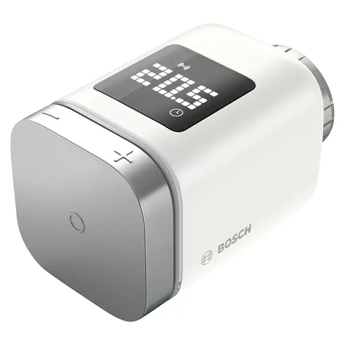 Bosch Smart Home Heizkörper-Thermostat - M30 x 1,5 mm - Diagonale Ansicht