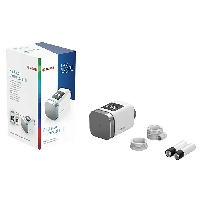 Bosch Smart Home Heizkörper-Thermostat - M30 x 1,5 mm - Diagonale Ansicht