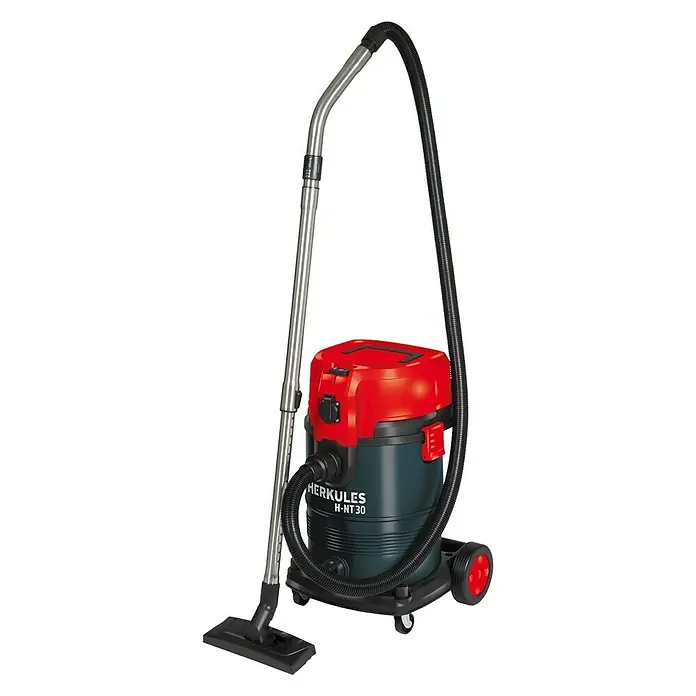 Herkules Nass-Trockensauger H-NT 30 - 850 W, 30 l, Material Behälter: Kunststoff - Vorderansicht