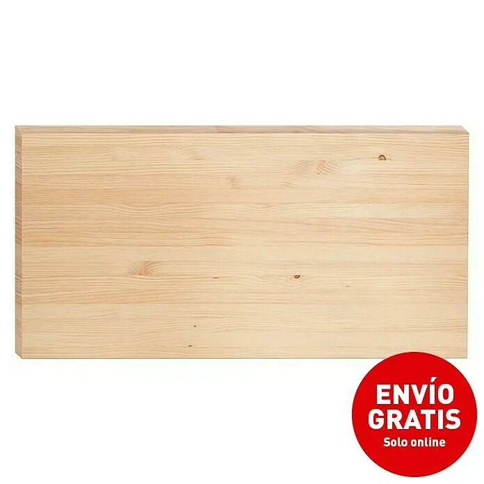 Astigarraga Encimera de madera maciza - Pino, 140 cm x 70 cm x 35 mm - Imagen de campaña
