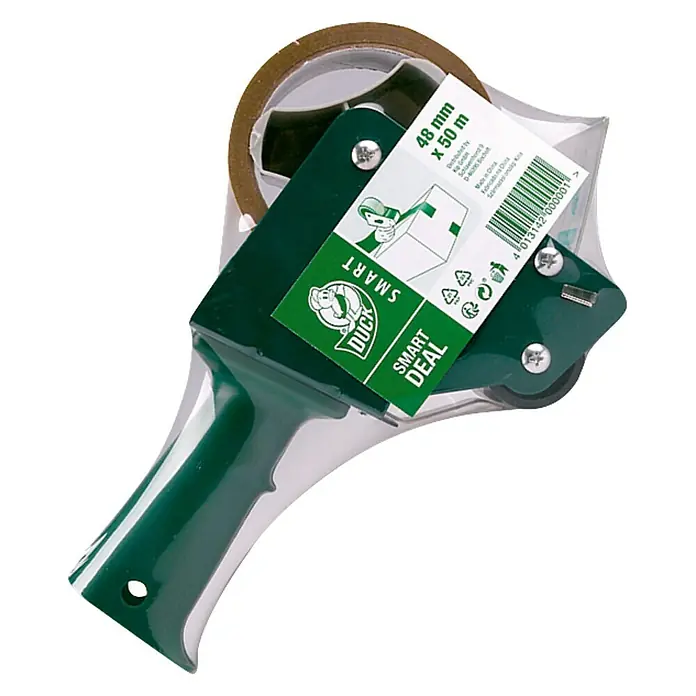 Duck Smart Handabroller - Grün - Diagonale Ansicht