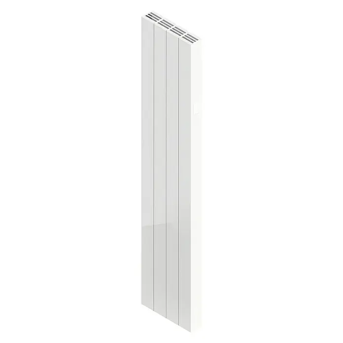 HJM Emisor térmico cerámico Vertical AVA - 1.000 W, Blanco, 7,5 x 33,5 x 150 cm - Vista angular