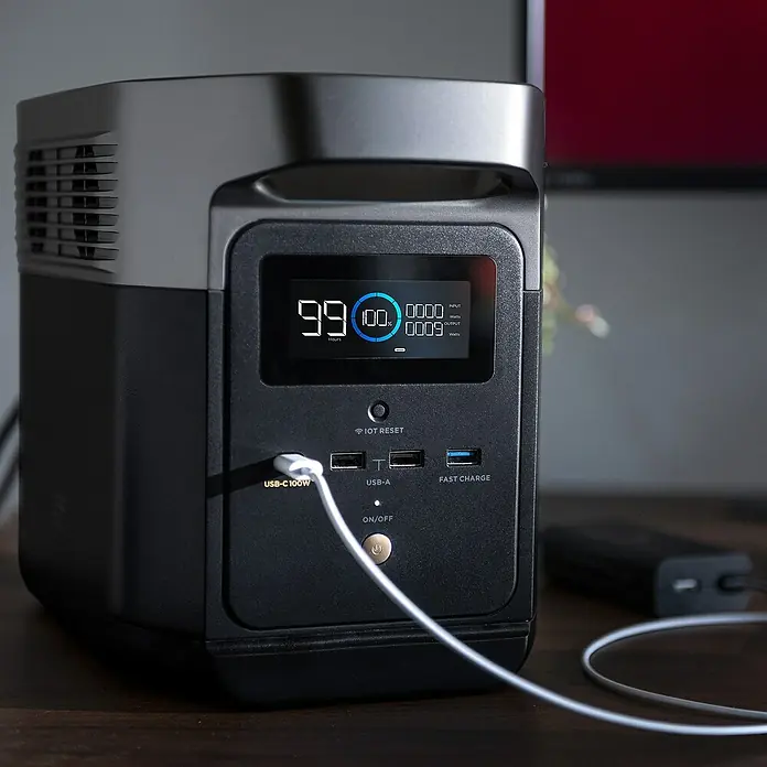 EcoFlow Prijenosna energetska stanica Delta Mini - 882 Wh - Živopisni prikaz