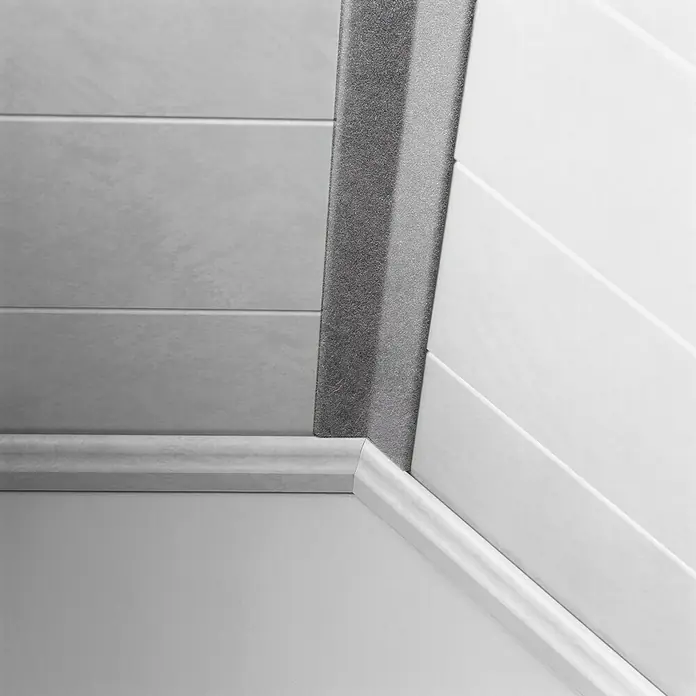 LOGOCLIC Faltleiste Torino - 2,6 m x 22 mm x 22 mm - Detailaufnahme