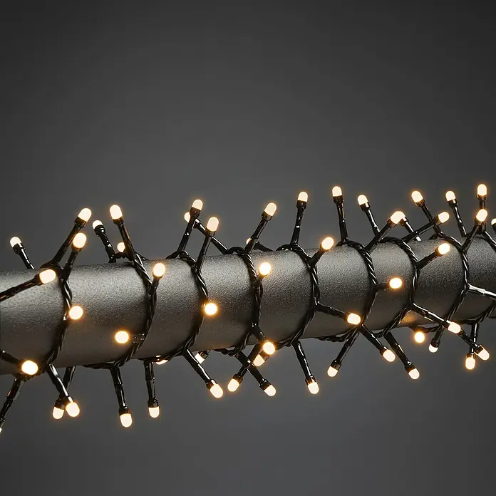 Konstsmide Led-lichtgordijn Frost - Buiten, 7 W, Neutraal wit - Close-up