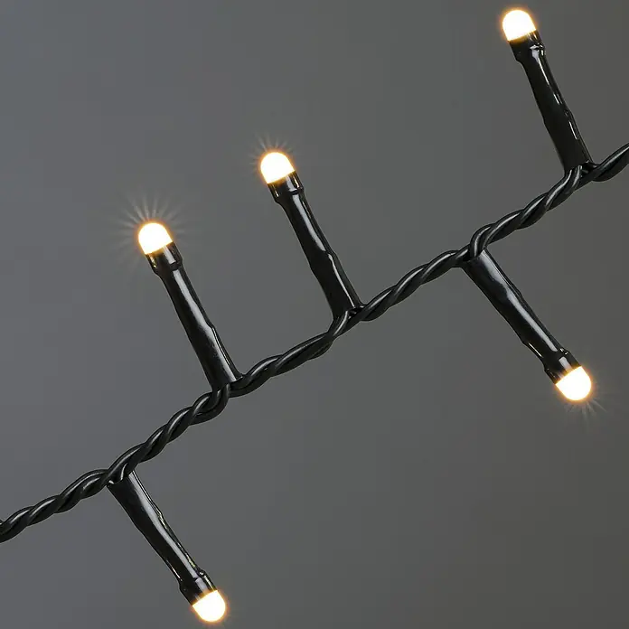 Konstsmide Led-lichtgordijn Frost - Buiten, 7 W, Neutraal wit - Close-up