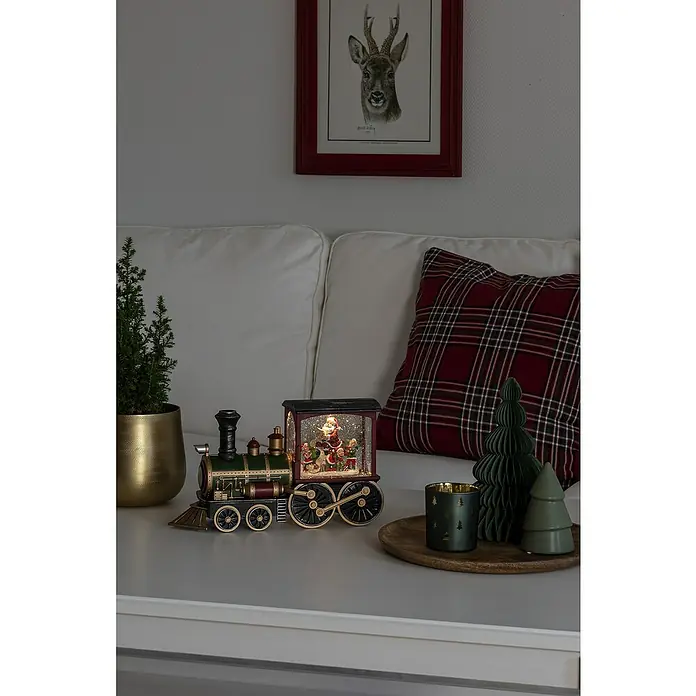 Konstsmide Led-kerstverlichting Locomotief - l x b x h: 31,5 x 10 x 18 cm - Sfeeropname
