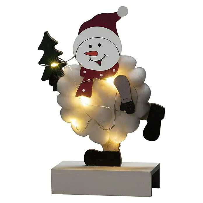 Konstsmide Led-kerstverlichting Sneeuwpop - l x b x h: 12,5 x 4,5 x 18,5 cm - Vooraanzicht