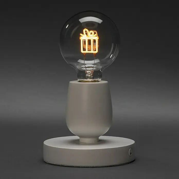 Konstsmide Led-kerstverlichting Cadeau - l x b x h: 12 x 12 x 19,5 cm - Sfeeropname