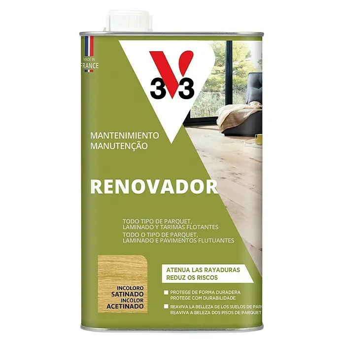 Protector para madera Renovador Parquet - Incoloro, 1 l - Vista frontal