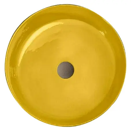 Cipì  Nasadni okrugli umivaonik Index Mustard Yellow