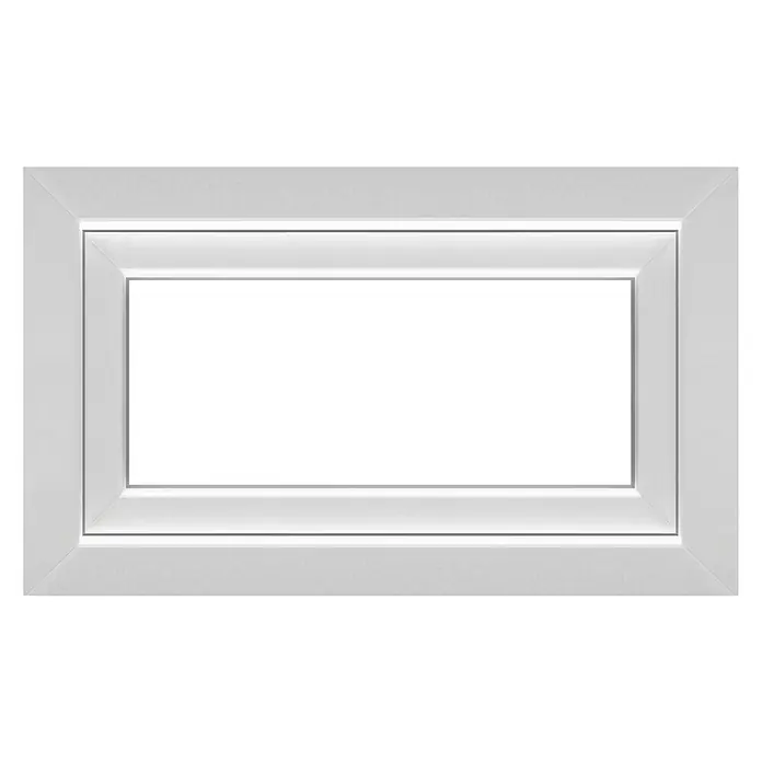 Solid Elements Kunststofffenster Q71 Supreme - B x H: 100 x 60 cm, Links, Weiß
