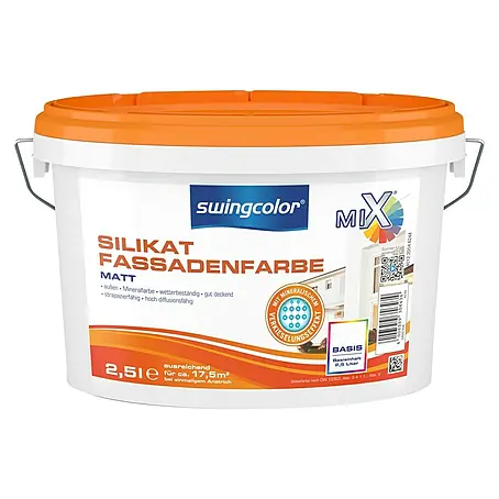 swingcolor Mix Silikat-Fassadenfarbe
