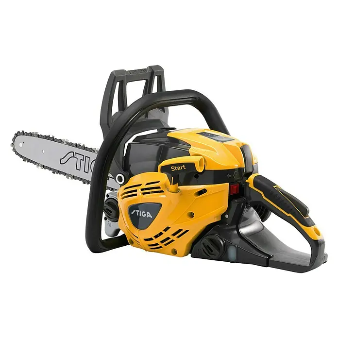 Stiga Benzinekettingzaag SP 386 - 1,6 kW, 38,5 cm³, Lengte zaagblad: 40 cm - Zijaanzicht links