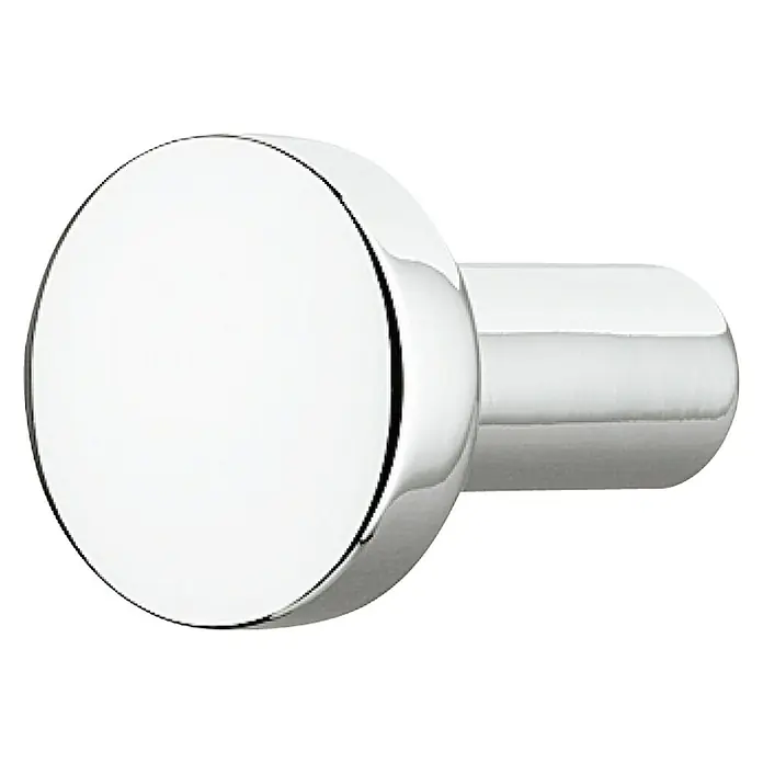 Häfele Pomo para muebles - Ø x Al: 20 x 31 mm, Otros, Cromado, Plateado - Vista frontal