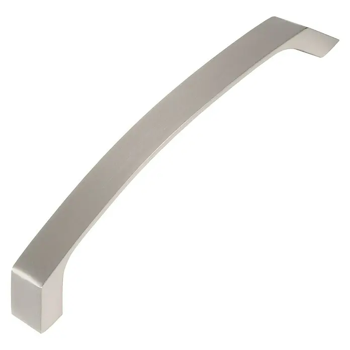 Nesu Tirador para muebles 890025 - L x An x Al: 17,4 x 2,5 x 2,2 cm, Acero, Acero inoxidable