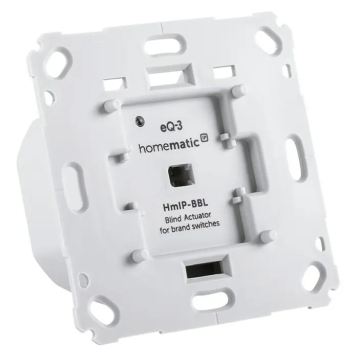 Homematic IP Jalousieschalter HmIP-BBL - 230 V/50 Hz, Unterputz, 37 x 71 x 71 mm - Rechte Seitenansicht