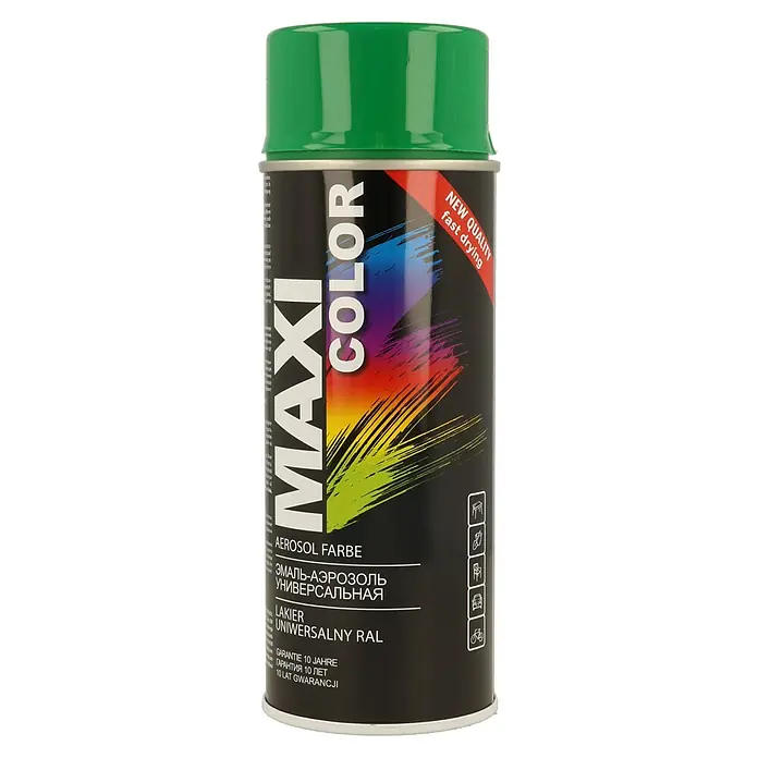 Dupli-Color Pintura en spray Maxi color - Brillante, 400 ml, RAL6029 - Vista frontal