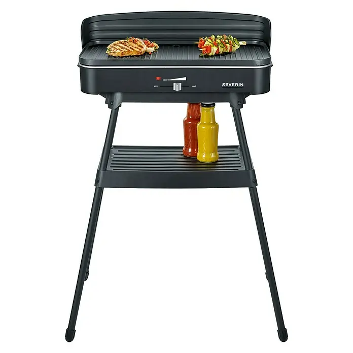 Severin Elektrogrill PG 8533 - 2,2 kW, Hauptgrillfläche: 49,5 x 24 cm