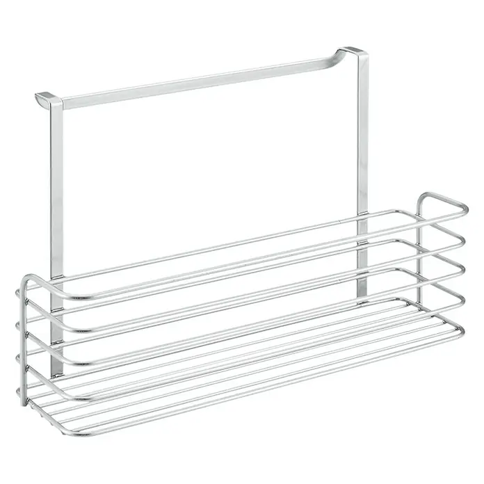 Metaltex Korb Galileo - L x B x H: 34 x 12 x 22 cm, Silber Metallic - Detailaufnahme