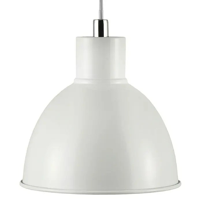 Nordlux Lámpara colgante redonda Pop Maxi - 60 W, Ø x Al: 35 x 28,5 cm, Blanco, E27