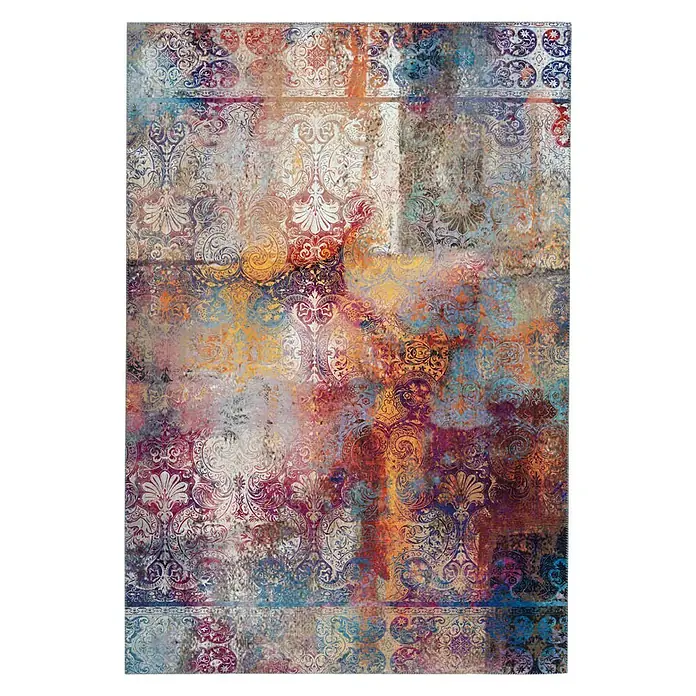 Kayoom Flachgewebeteppich Galaxy - Multi, 180 x 120 cm, 100 % Polyester - Ansicht von oben