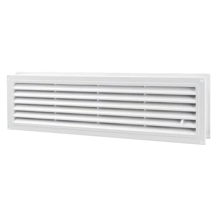 Vafra Odzračnik za vrata od kupaonice - Bijela, D x Š: 46,5 x 13 cm - Dijagonalni pogled