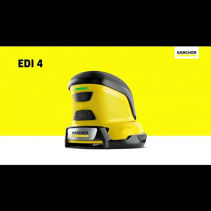 Kärcher Rascador de hielo EDI 4 - Número de revoluciones máx.: 500 r.p.m., Iones de litio, 1 batería - Elektrischer Eiskratzer EDI 4 von Krcher