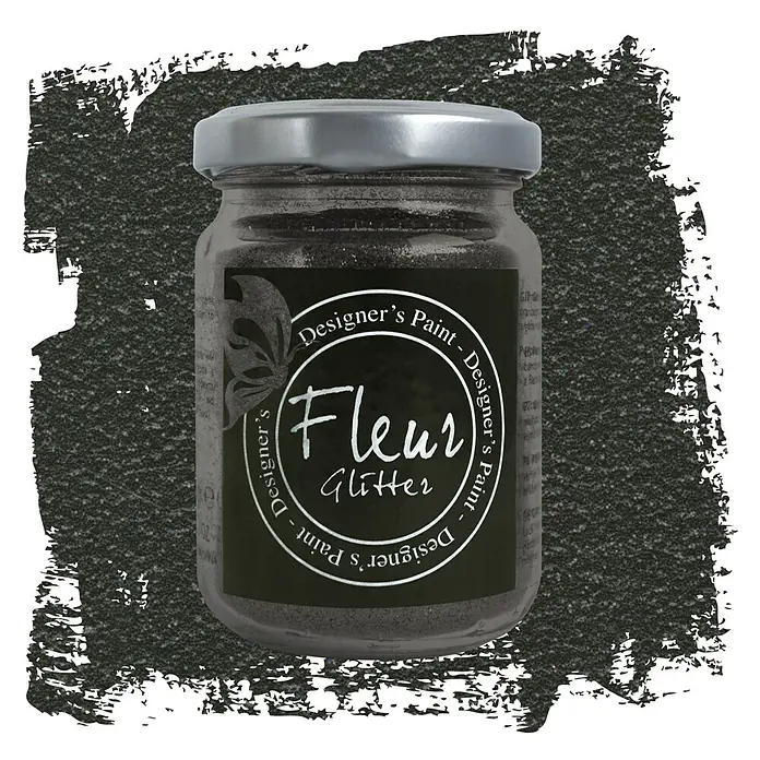 Fleur Purpurina Glitter - Black, 90 g, Brillante - Información del producto