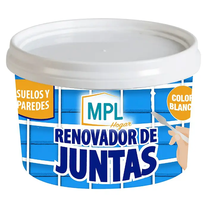 MPL Masilla de renovación Paredes y suelos - 400 g, Tubo - Vista frontal