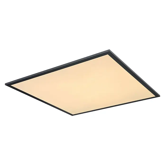 Globo LED panel Suzaku - 30 W, D x Š x V: 45 x 45 x 5,5 cm, Topla bijela - Dijagonalni pogled
