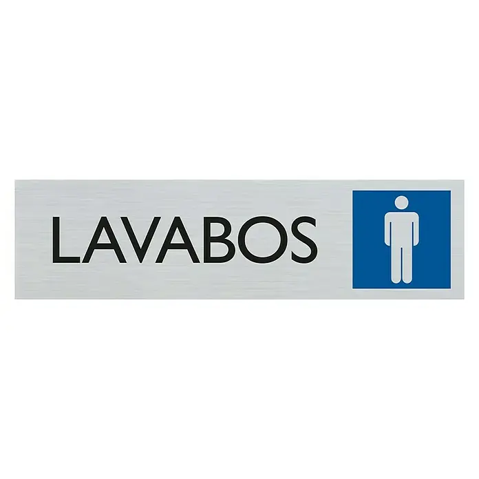Pickup Rótulo - Plateado, Motivo: Lavabo para hombres