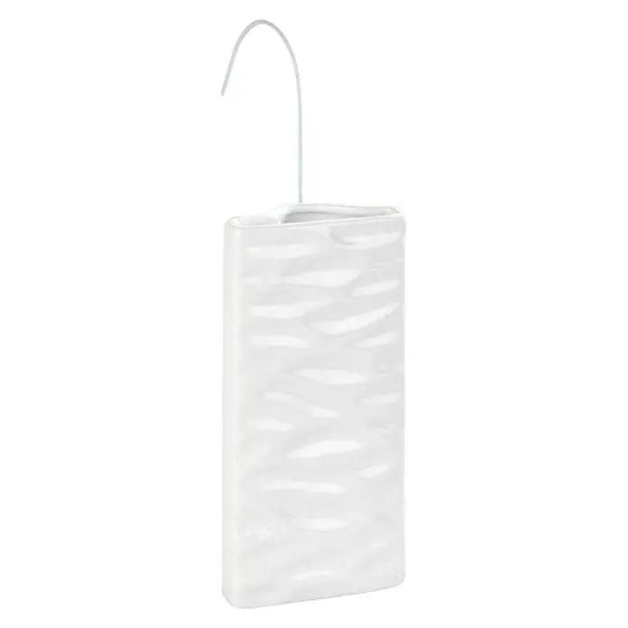 Wenko Ovlaživač za radijator Valovi - Bijela, Š x V: 9 x 19,5 cm - Dijagonalni pogled