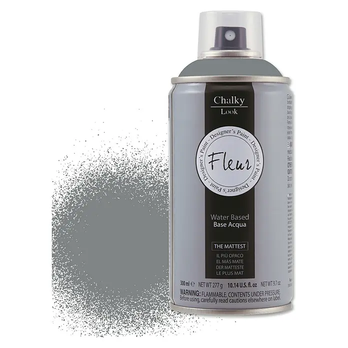Fleur Pintura en spray Chalky Look - Mate, 300 ml, Smoky - Información del producto