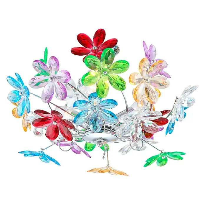 Globo Plafón Rainbow - 40 W, L x An x Al: 46 x 46 x 27 cm, E14