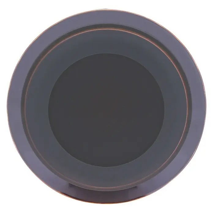 Ugradbena LED svjetiljka Elk - 5,5 W, Bijele boje, Topla bijela, Promjer: 95 mm - Pogled odozgo