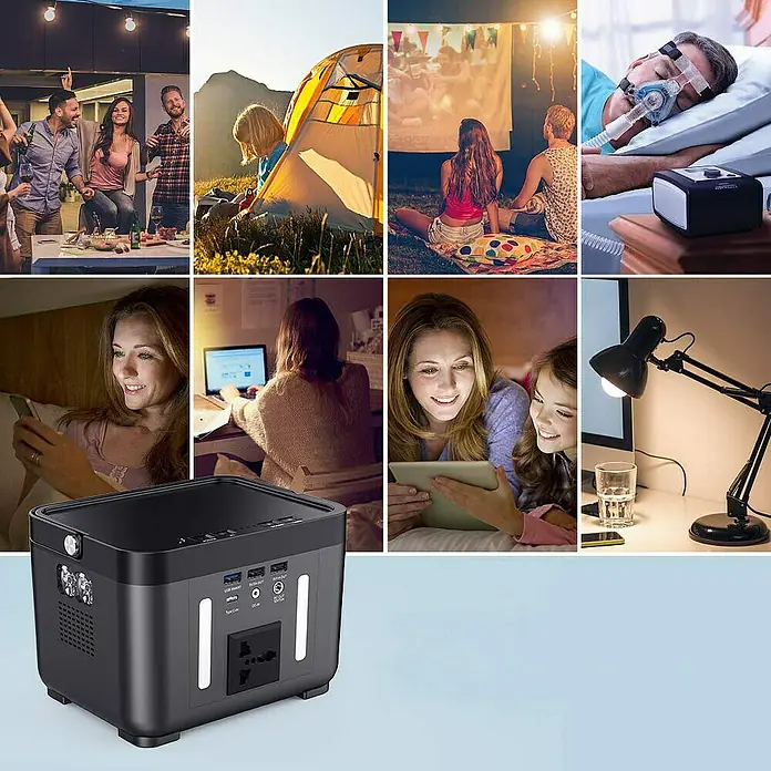 Powerstation ST-01550 - 200 Wh, Kapazität: 60.000 mAh, Li-Ionen - Anwendungsbeispiel