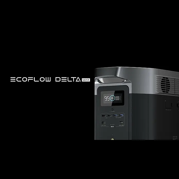 EcoFlow Prijenosna energetska stanica Delta Max - 2.016 Wh, 2.400 W
